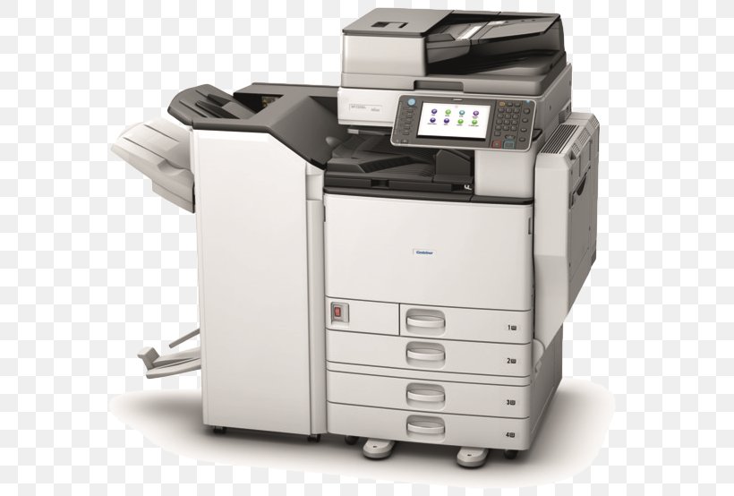 Ricoh Multi-function Printer Photocopier Printing Image Scanner, PNG, 581x554px, Ricoh, Color Printing, Copying, Digital Imaging, Document Download Free