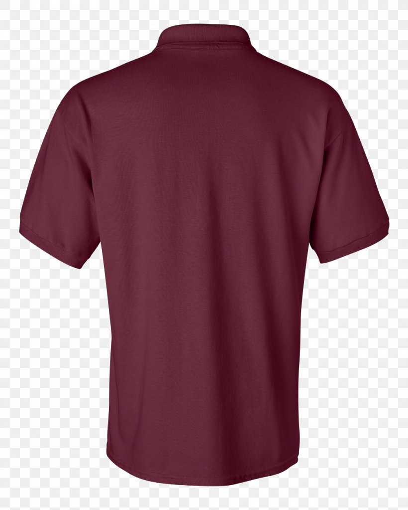 T-shirt Maroon Sleeve Polo Shirt Gildan Activewear, PNG, 1000x1250px, Tshirt, Active Shirt, Clothing, Collar, Gildan Activewear Download Free