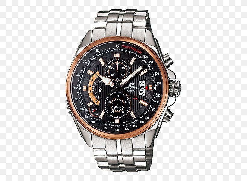 Casio Edifice Watch Chronograph Eco-Drive, PNG, 500x600px, Casio Edifice, Brand, Casio, Chronograph, Citizen Holdings Download Free
