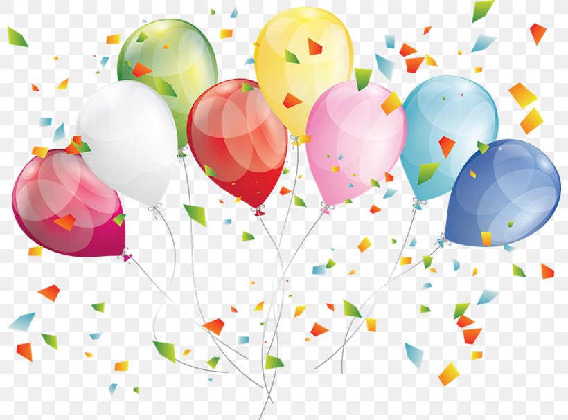 Congratulation Balloons Clip Art Image Vector Graphics, PNG, 800x607px, Balloon, Birthday, Confetti, Heart, Party Supply Download Free