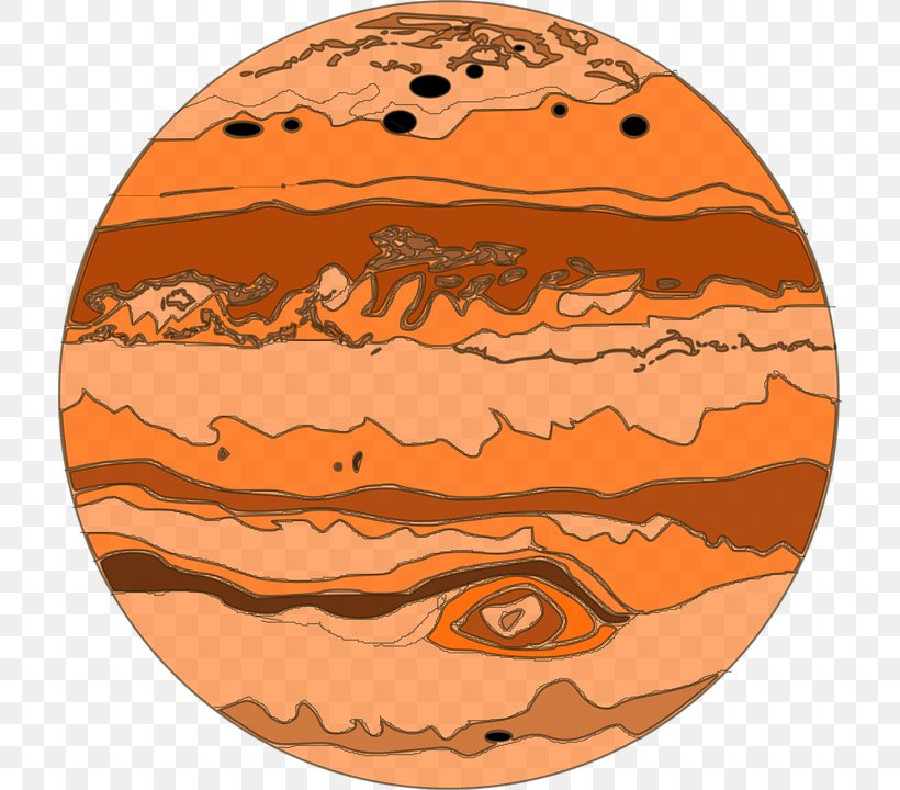 Jupiter The Nine Planets Clip Art, PNG, 714x720px, Jupiter, Can Stock Photo, Cartoon, Drawing, Food Download Free