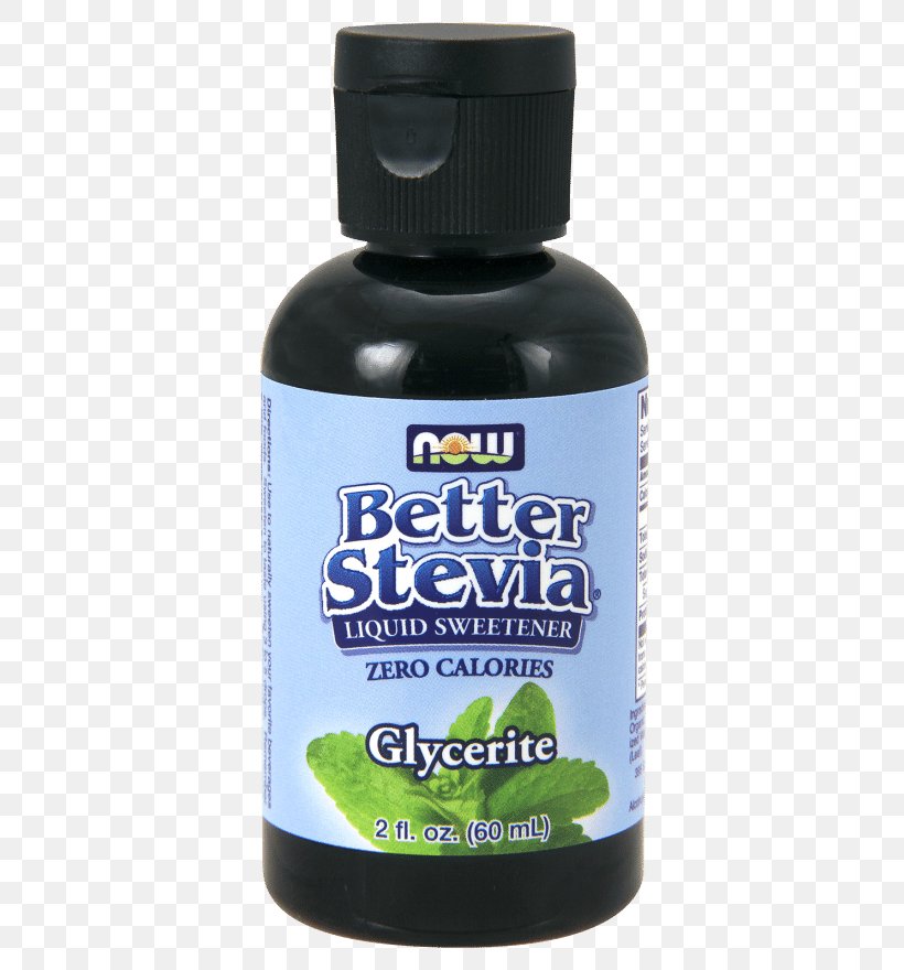 Now Foods BetterStevia Glycerite NOW Foods Better Stevia Liquid Sweetener Sugar Substitute, PNG, 398x880px, Liquid, Docosahexaenoic Acid, Food, Ounce, Plant Download Free