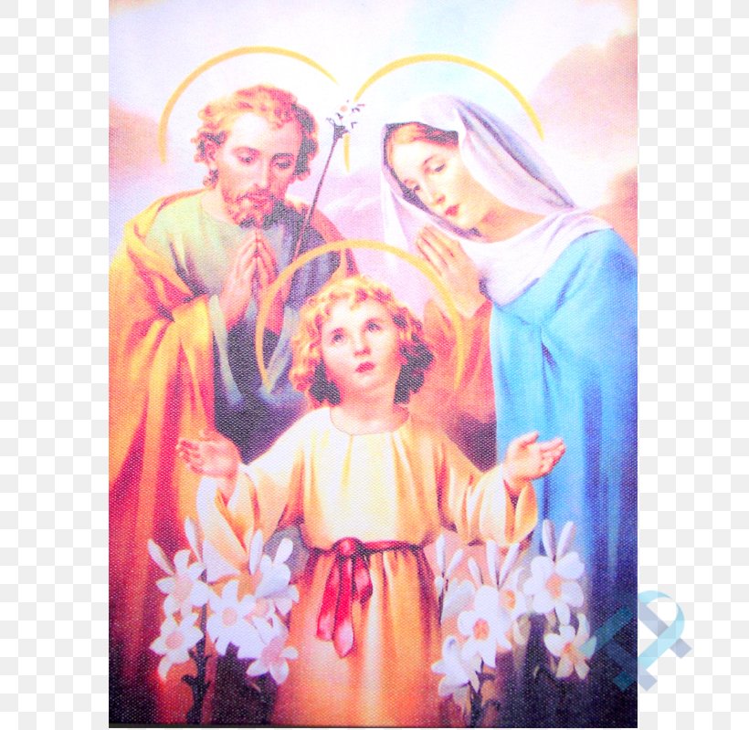 Sagrada Família Holy Family Religion Prayer Giuseppe Name Day, PNG, 800x800px, Sagrada Familia, Angel, Art, Catholicism, Family Download Free