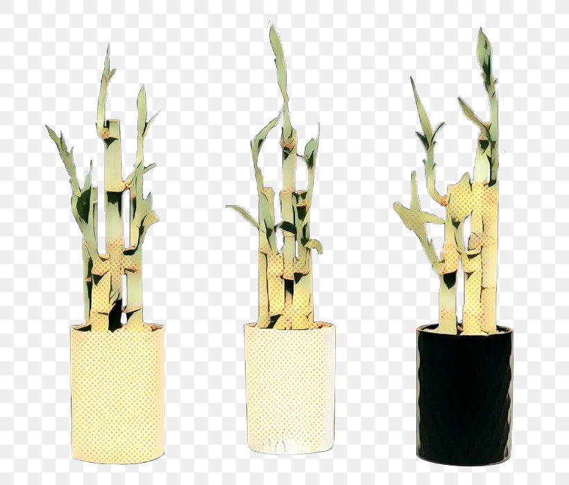 Bamboo Plant Flower Flowerpot Houseplant, PNG, 739x698px, Pop Art, Bamboo, Flower, Flowerpot, Houseplant Download Free