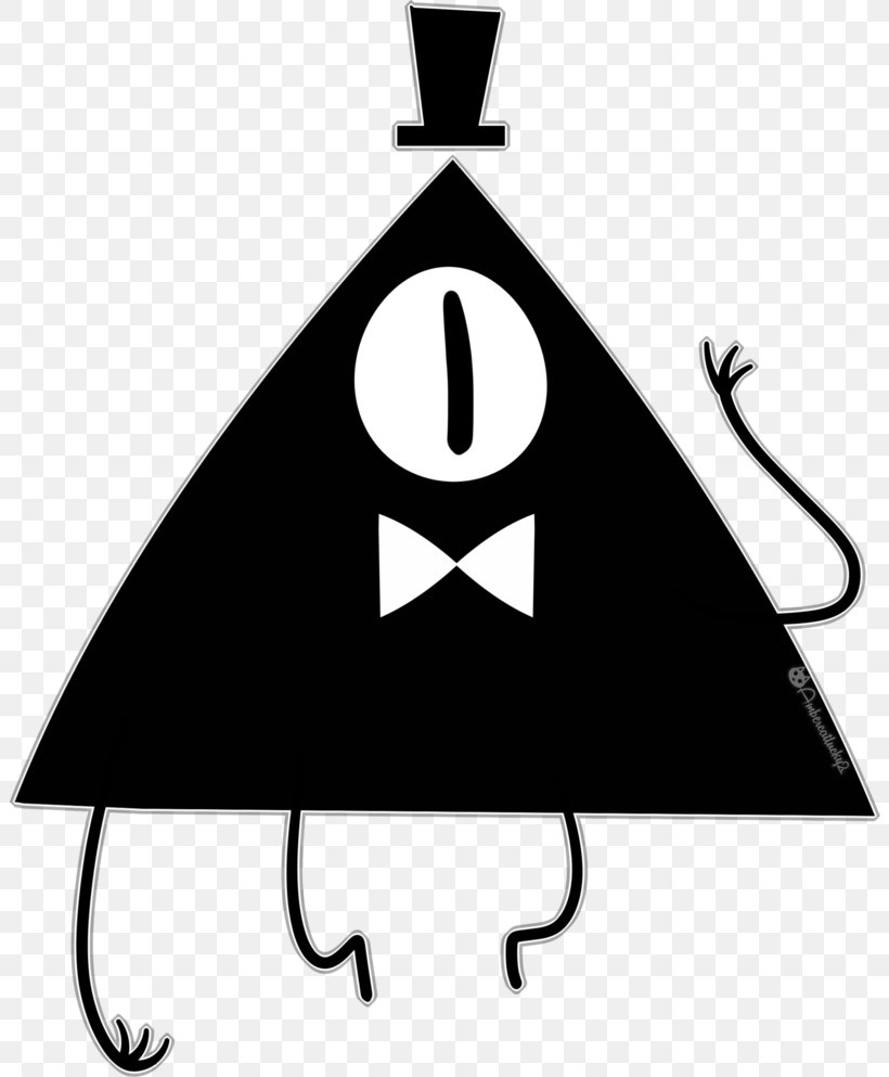 Bill Cipher Black Clip Art, PNG, 804x993px, Bill Cipher, Area, Artwork, Black, Black And White Download Free