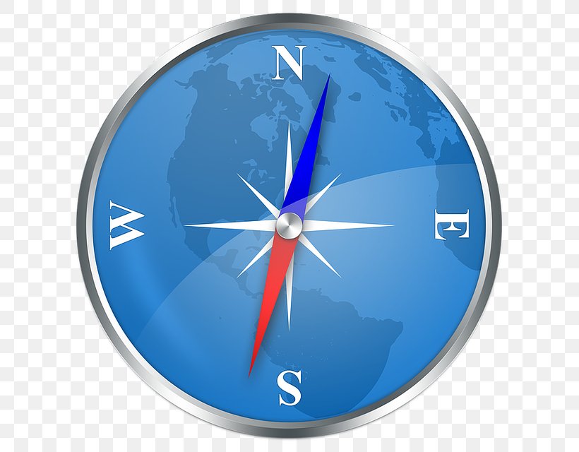 Compass Rose North, PNG, 640x640px, North, Azure, Blue, Cardinal Direction, Clock Download Free