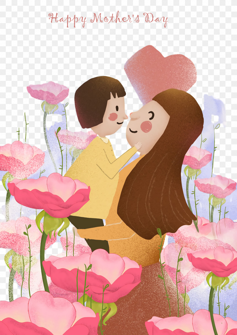 Mothers Day Happy Mothers Day, PNG, 1696x2400px, Mothers Day, Cartoon, Drawing, Festival, Happy Mothers Day Download Free