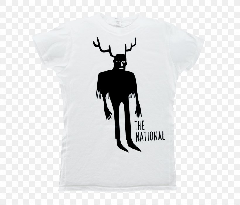 T-shirt Reindeer Logo Sleeve Antler, PNG, 1140x975px, Tshirt, Antler, Black, Brand, Clothing Download Free