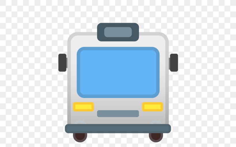 Bus Emojipedia Transport, PNG, 512x512px, Bus, Blue, Bus Stop, Electric Blue, Emoji Download Free