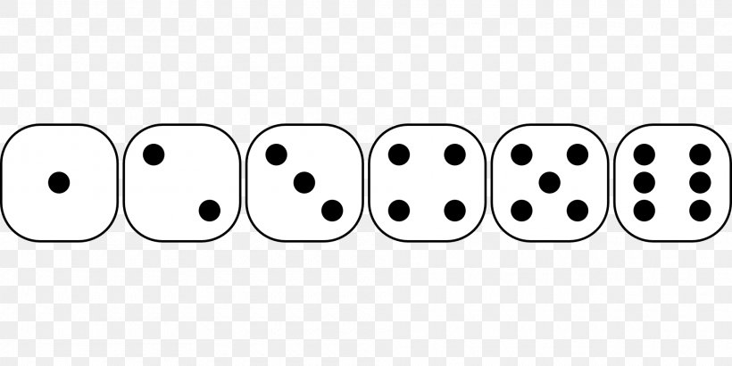 D20 System Yahtzee Dice Clip Art, PNG, 1920x960px, D20 System, Black And White, Dice, Dice Game, Face Download Free