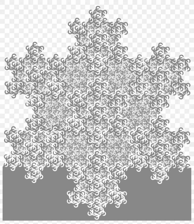 The Fractal Geometry Of Nature Koch Snowflake Curve, PNG, 1040x1200px, Fractal Geometry Of Nature, Benoit Mandelbrot, Black And White, Curve, Fractal Download Free