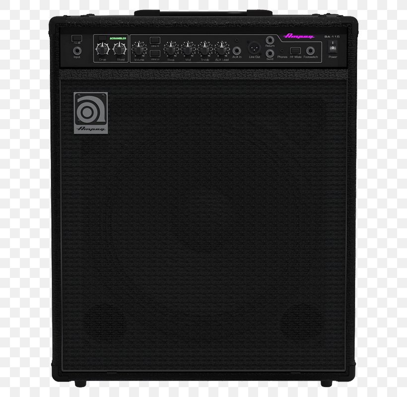 Ampeg Ba 210 V2 Bass Guitar Ampeg Bass Cabinet Ampeg Pf 500 Png