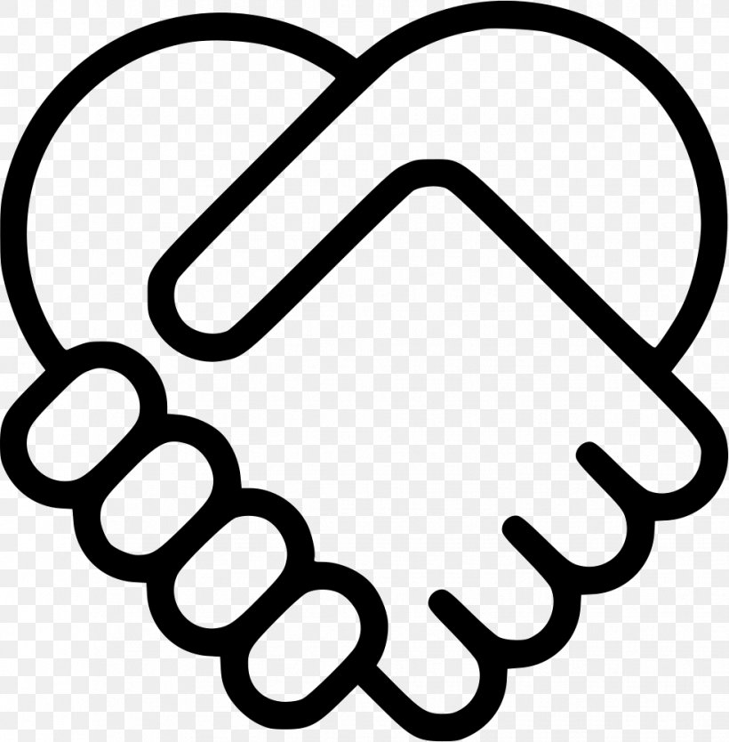 Clip Art Handshake Symbol, PNG, 981x998px, Handshake, Black And White, Gesture, Hand, Hand Heart Download Free