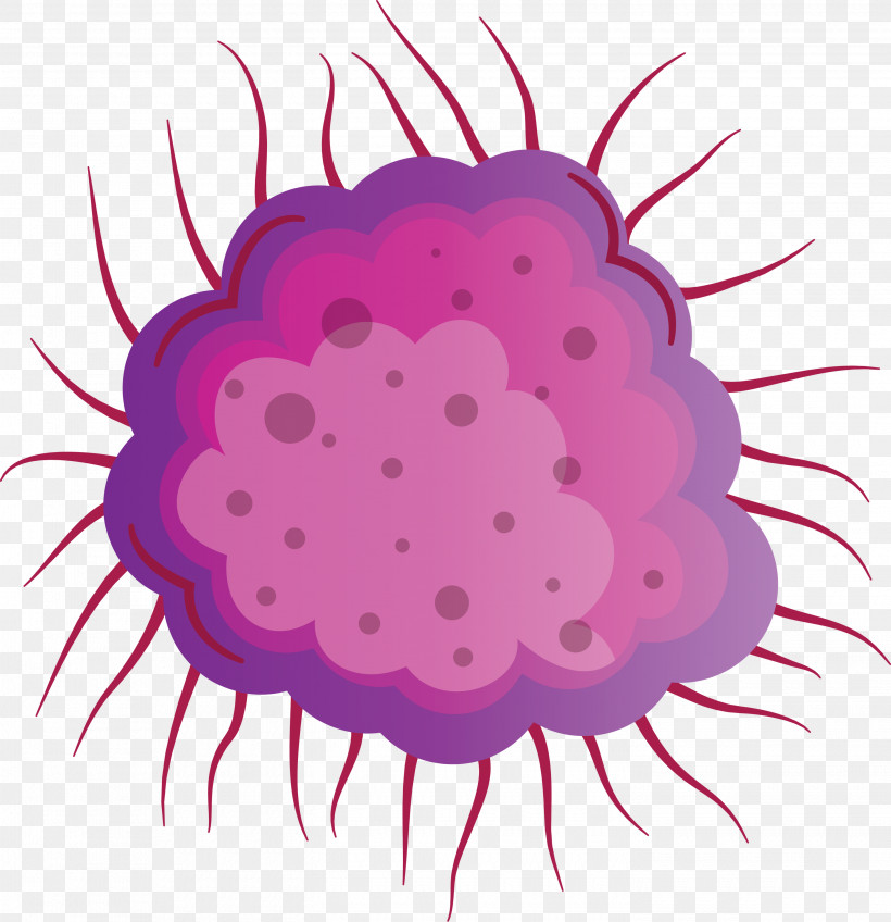 Coronavirus Corona COVID, PNG, 2900x3000px, Coronavirus, Corona, Covid, Magenta, Pink Download Free