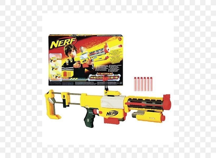 Gun Toy NERF N-Strike Recon CS-6 Blaster Ammunition, PNG, 800x600px, Gun, Ammunition, Nerf, Toy, Vehicle Download Free