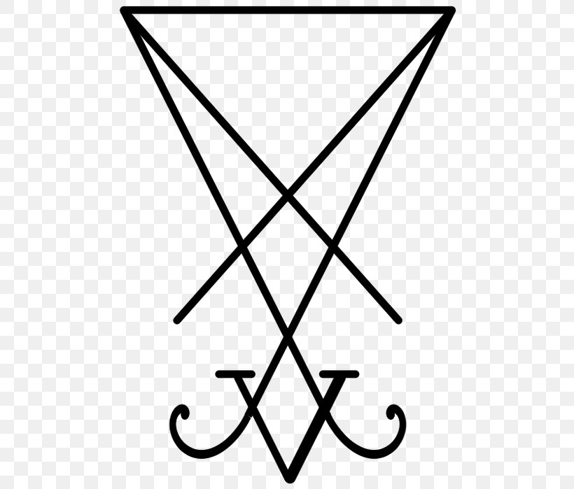 Lucifer The Satanic Bible Sigil Theistic Satanism, PNG, 490x699px, Lucifer, Area, Black, Black And White, Black Magic Download Free