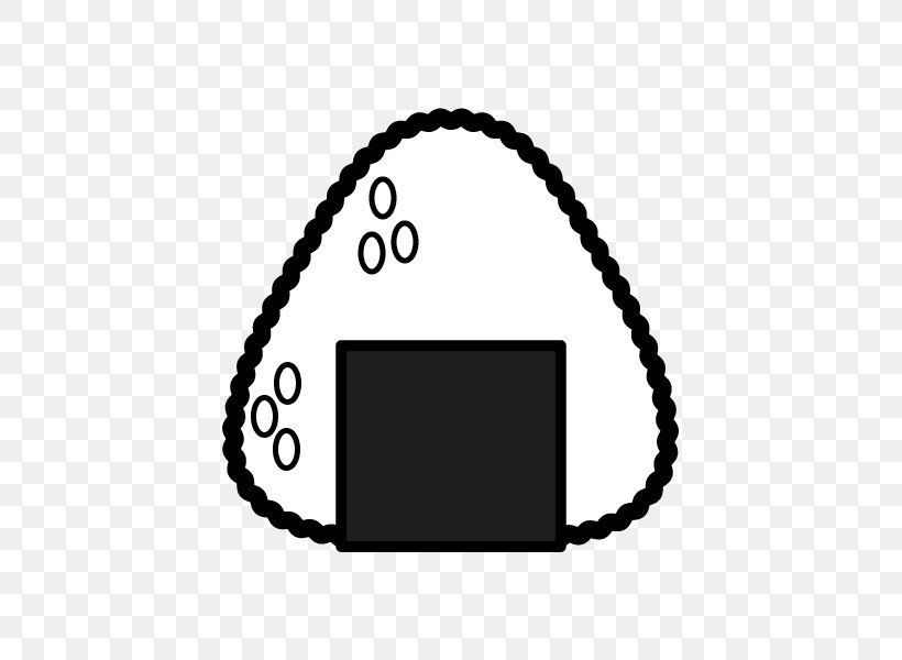 Onigiri Black And White Coloring Book Illustration Photography, PNG, 600x600px, Onigiri, Area, Black, Black And White, Character Download Free