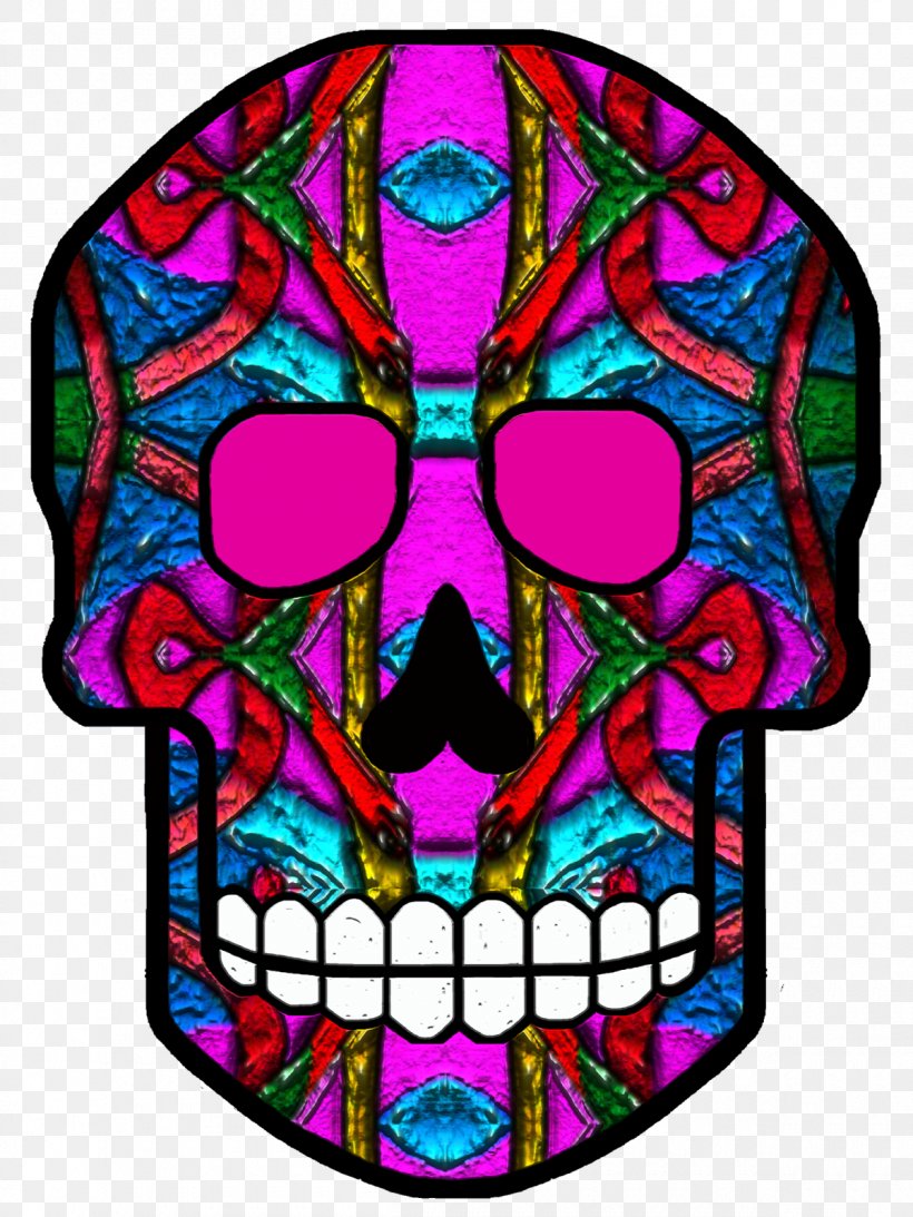 Visual Arts Pattern Symmetry Illustration Skull, PNG, 1200x1600px, Visual Arts, Art, Bone, Purple, Skull Download Free