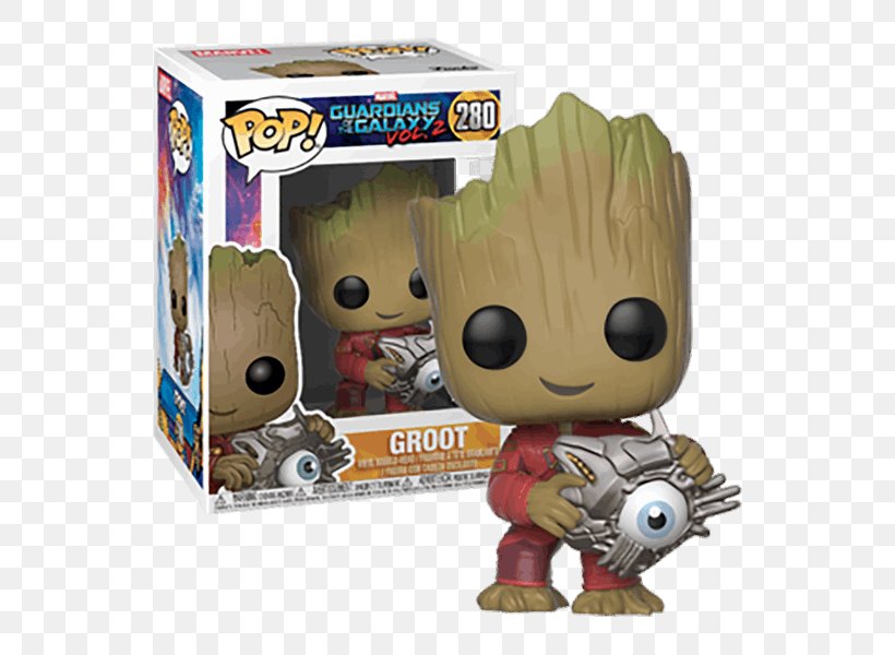 Funko Pop! Marvel Guardians Of The Galaxy VOL. 2, PNG, 600x600px, Groot, Action Toy Figures, Collector, Figurine, Funko Download Free