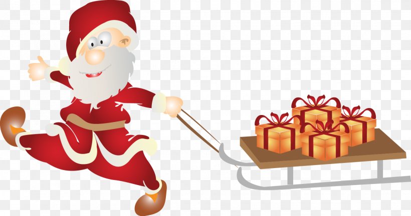 Santa Claus Christmas Ornament Gift Clip Art, PNG, 1521x802px, Santa Claus, Christmas, Christmas Gift, Christmas Ornament, Christmas Tree Download Free