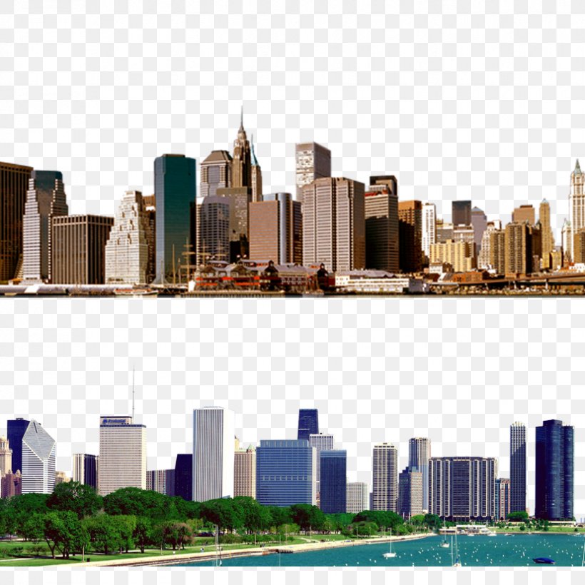 Lake Michigan Chicago Skyline High-definition Television Wallpaper, PNG, 827x827px, Lake Michigan, Building, Chicago, City, Cityscape Download Free