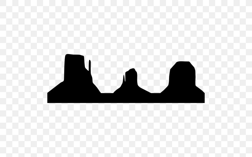Oljato Monument Valley Clip Art, PNG, 512x512px, Oljato, Arizona, Black, Black And White, Hand Download Free