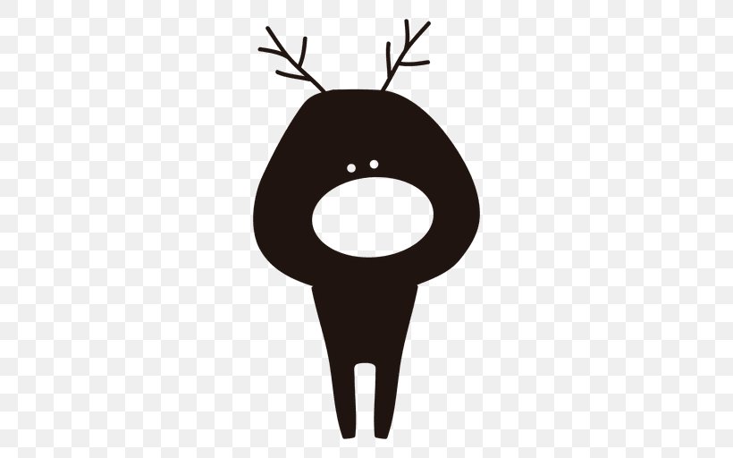 Reindeer Silhouette Drawing Animaatio Clip Art, PNG, 512x512px, Reindeer, Animaatio, Antler, Computer Network, Deer Download Free