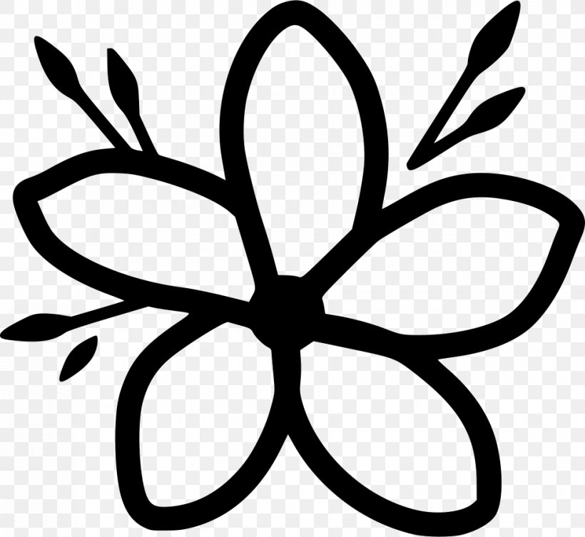 Flower Floral Design Petal Illustration Vector Graphics, PNG, 980x900px, Flower, Artwork, Baby Shower, Black And White, Cut Flowers Download Free