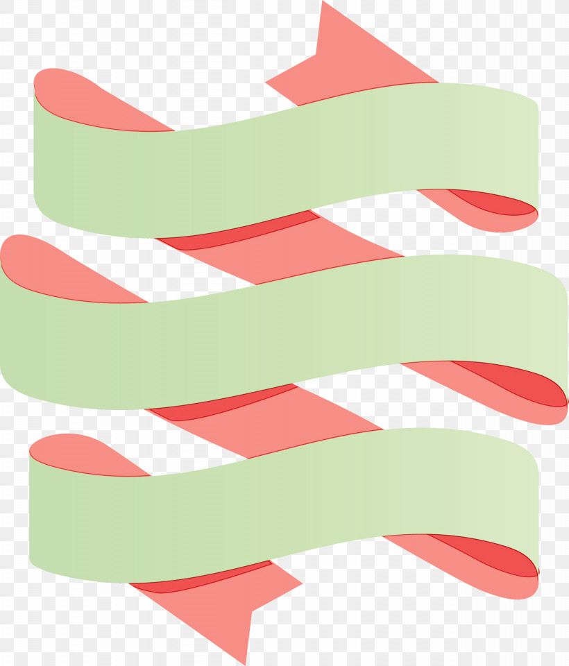 Green Pink Line Material Property Font, PNG, 2562x3000px, Ribbon, Green, Line, Material Property, Multiple Ribbon Download Free