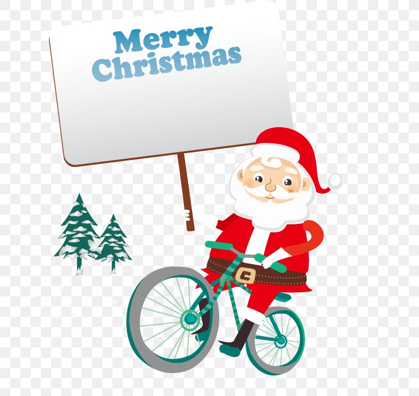 Santa Claus Christmas Euclidean Vector Noel North, PNG, 761x775px, Natal, Area, Bicycle, Child Jesus, Christmas Download Free