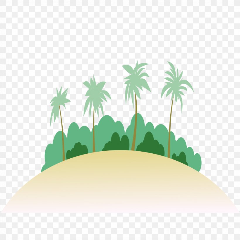 Beach Tree Coconut, PNG, 1667x1667px, Beach, Coconut, Grass, Gratis, Green Download Free