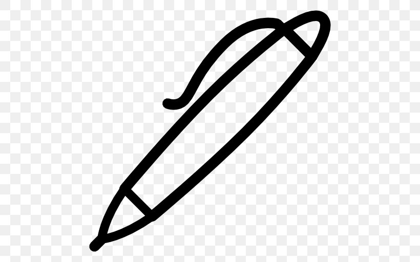 Ballpoint Pen Notebook Drawing, PNG, 512x512px, Ballpoint Pen, Black And White, Drawing, Icon Design, Marker Pen Download Free