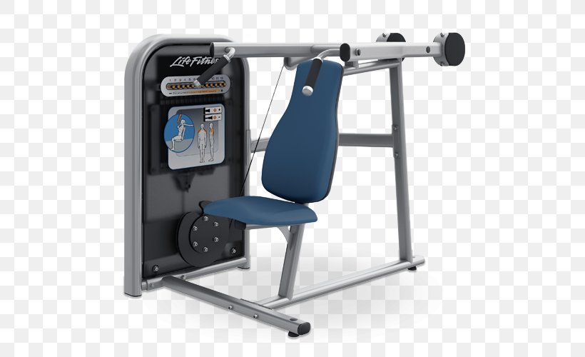 Overhead Press Exercise Equipment Fitness Centre Life Fitness, PNG, 500x500px, Overhead Press, Bench Press, Elliptical Trainers, Exercise, Exercise Equipment Download Free