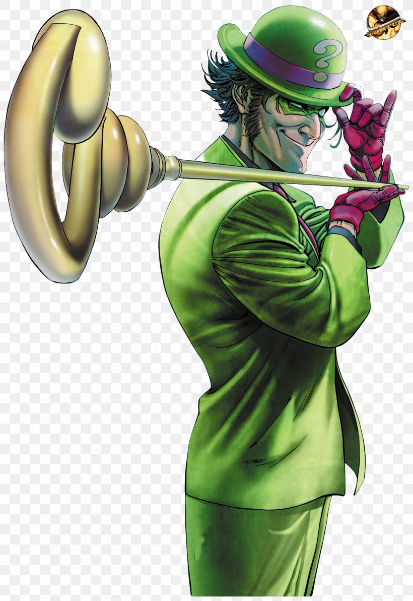 Riddler Batman Penguin Joker Two-Face, PNG, 1375x1999px, Riddler, Batman, Brass Instrument, Character, Dc Comics Download Free