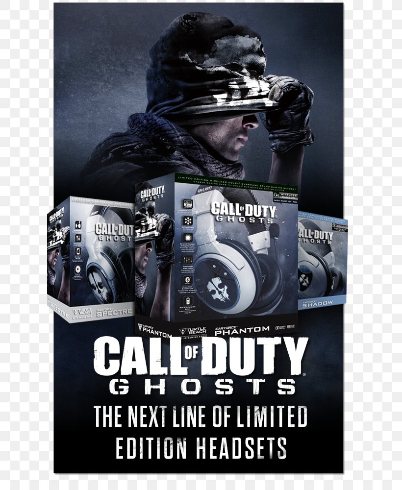 Call Of Duty: Black Ops Call Of Duty: Ghosts Turtle Beach Ear Force Spectre Headset Turtle Beach Corporation, PNG, 674x1000px, Call Of Duty Black Ops, Action Film, Advertising, Brand, Call Of Duty Download Free