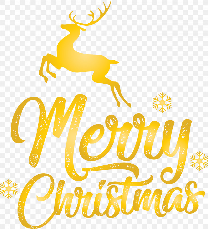 Merry Christmas, PNG, 2732x3000px, Merry Christmas, Deer, Line, Logo, M Download Free