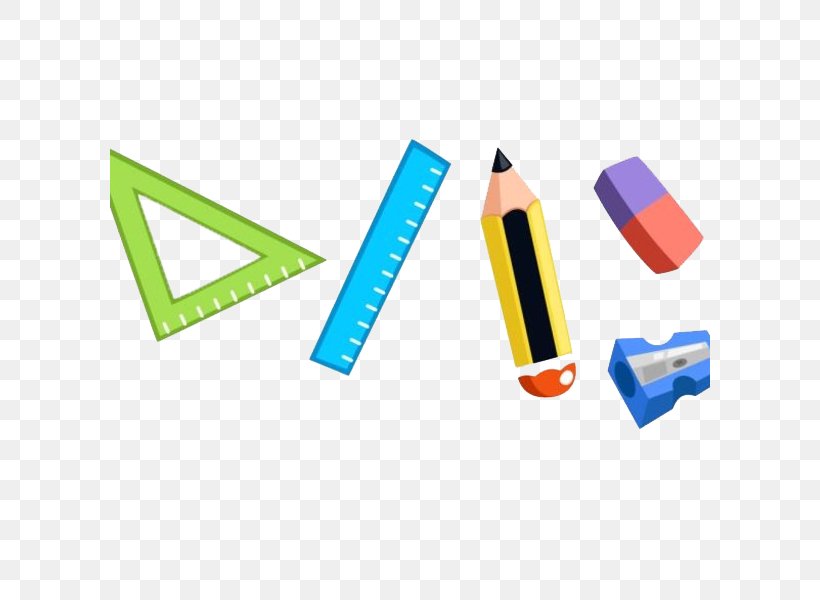 Stationery Eraser Pencil Cartoon, PNG, 600x600px, Stationery, Cartoon, Eraser, Flat Design, Material Download Free