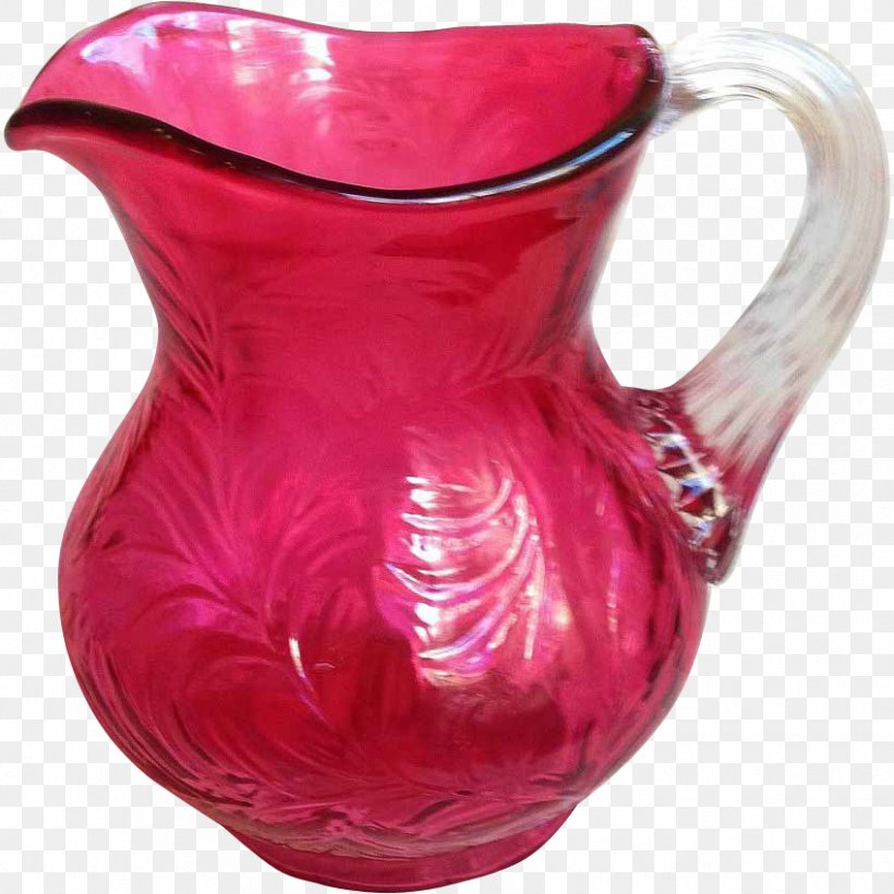 Jug Glass Vase Pitcher Cup, PNG, 848x848px, Jug, Cup, Drinkware, Glass, Magenta Download Free