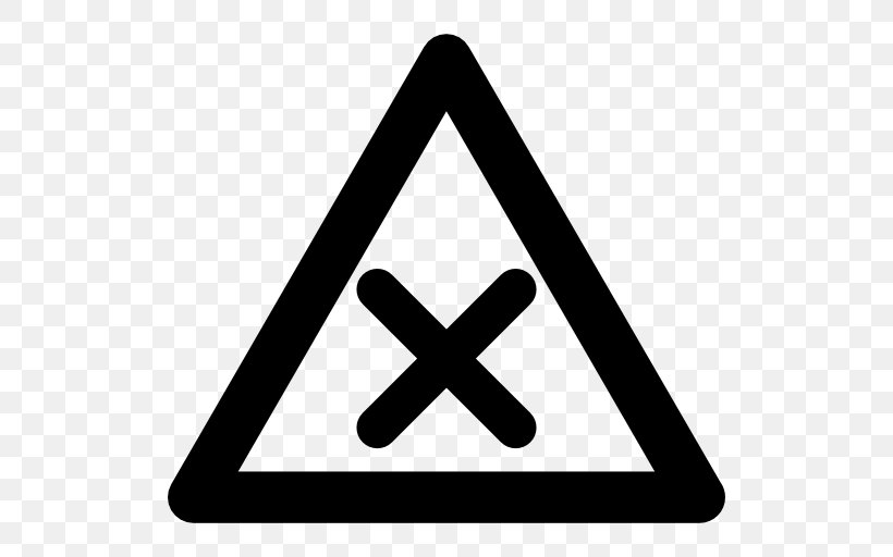 Road Signs In Italy Traffic Sign Warning Sign, PNG, 512x512px, Road Signs In Italy, Area, Black And White, Brand, Mandatory Sign Download Free