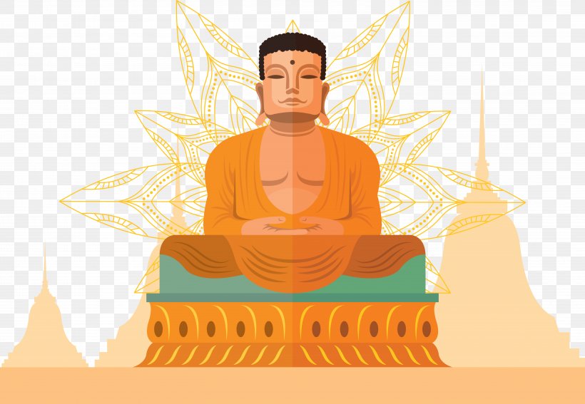 Buddhism Meditation Illustration, PNG, 5833x4040px, Buddhism, Artworks, Drawing, Fictional Character, Gautama Buddha Download Free