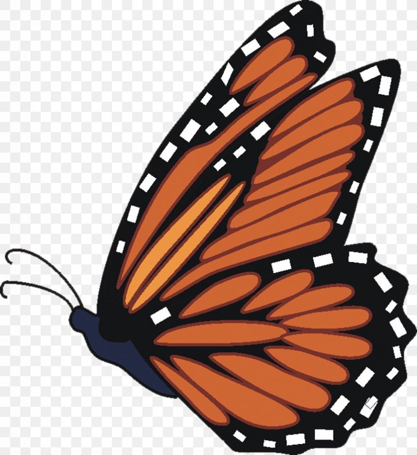 Monarch Butterfly Clip Art, PNG, 824x900px, Watercolor, Cartoon, Flower, Frame, Heart Download Free