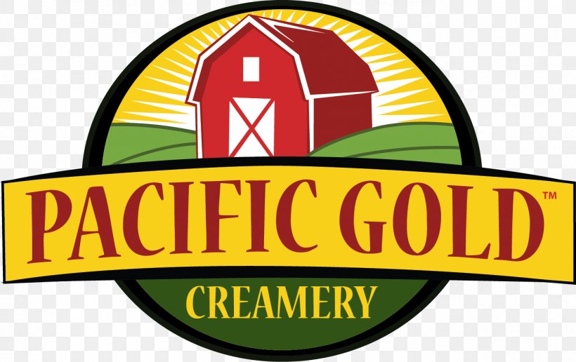 Pacific Gold Creamery Farm Milk Food Logo, PNG, 1374x866px, Farm, Area, Artwork, Brand, California Dairies Inc Download Free