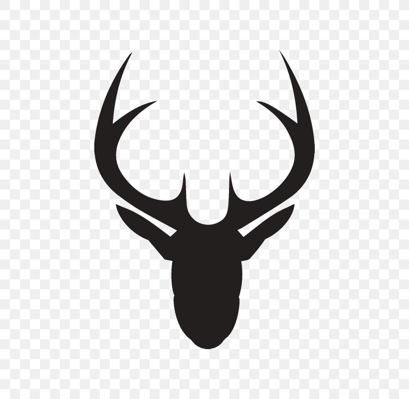 Deer Clip Art, PNG, 800x800px, Deer, Antler, Black And White, Drawing, Elk Download Free