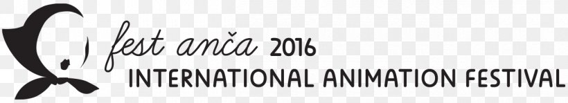 Fest Anča International Animation Festival Brand Logo Product Design, PNG, 1260x230px, Festival, Animation, Black, Black And White, Brand Download Free