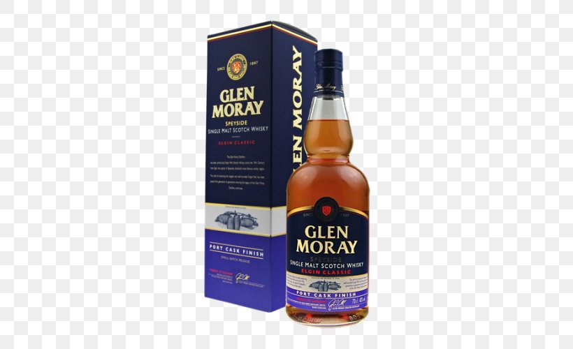 Whiskey Single Malt Whisky Scotch Whisky Elgin Glen Moray Distillery, PNG, 500x500px, Whiskey, Alcoholic Beverage, Barrel, Bottle, Chardonnay Download Free