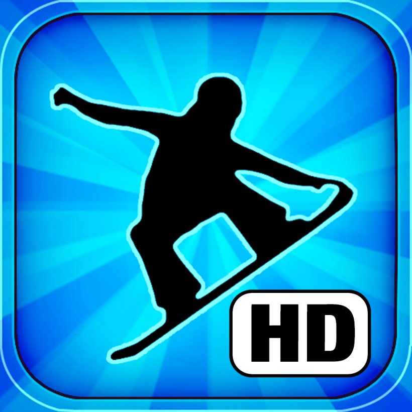 Crazy Snowboard IPhone Snowboarding App Store, PNG, 1024x1024px, Crazy Snowboard, Android, App Store, Area, Blue Download Free
