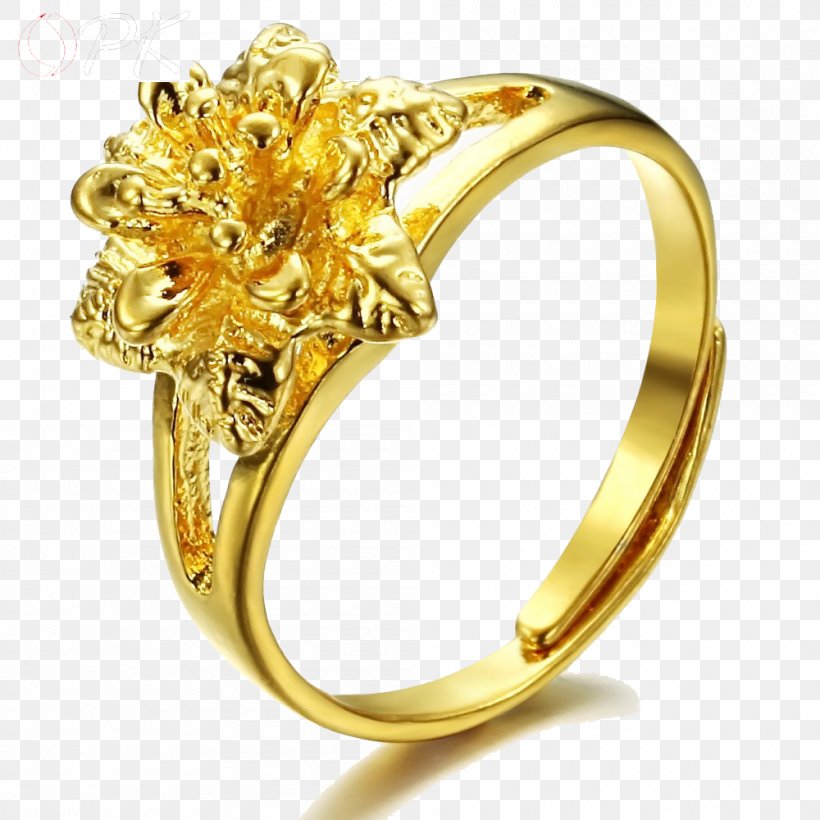 Gold Jewelry Ring