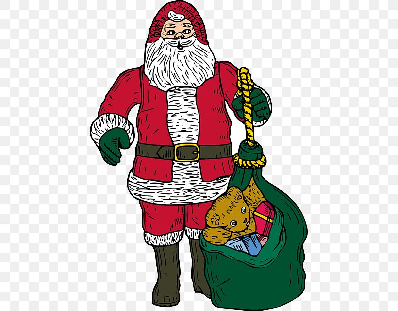Santa Claus Christmas Ornament Saint Nicholas Day Clip Art, PNG, 449x640px, Santa Claus, Art, Christmas, Christmas Decoration, Christmas Ornament Download Free