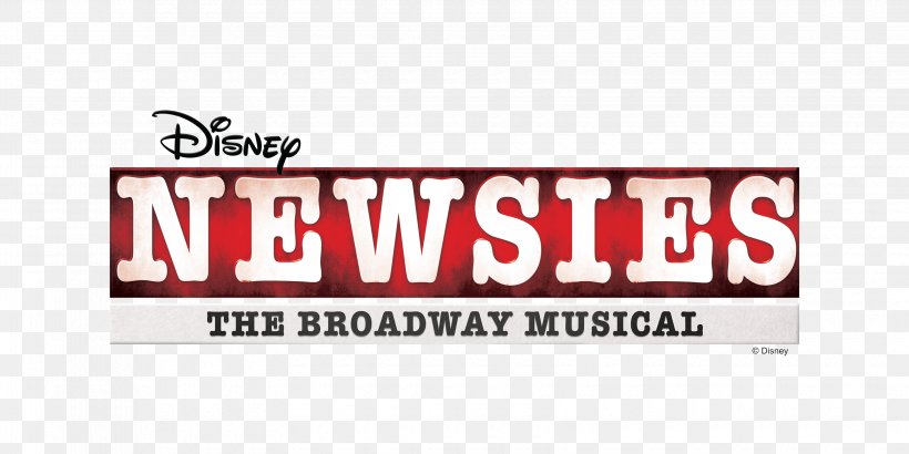 Chanhassen Dinner Theatres Newsies Jack Kelly Theater, PNG, 3300x1653px, Newsies, Advertising, Banner, Brand, Broadway Theatre Download Free