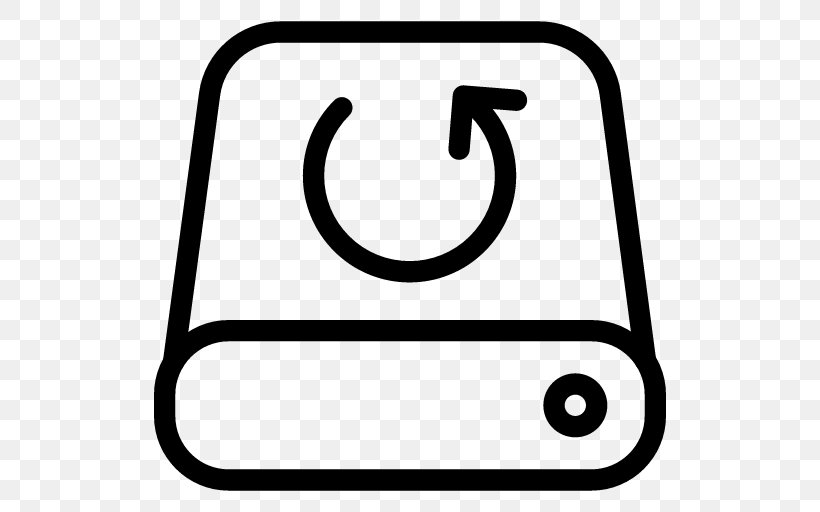 Backup Icon Design, PNG, 512x512px, Backup, Area, Black And White, Data, Data Recovery Download Free